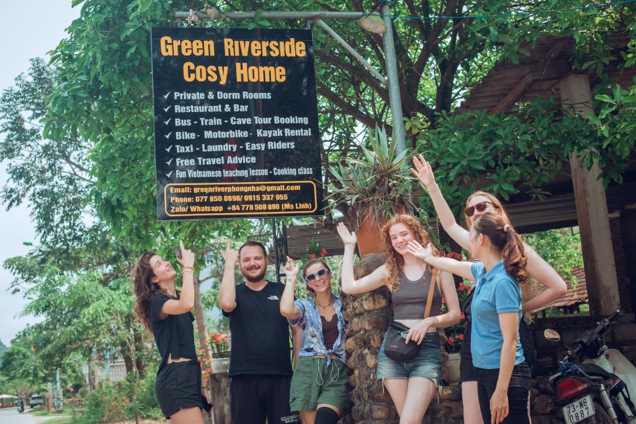 Green Riverside Cosy Home Phong Nha Eksteriør bilde