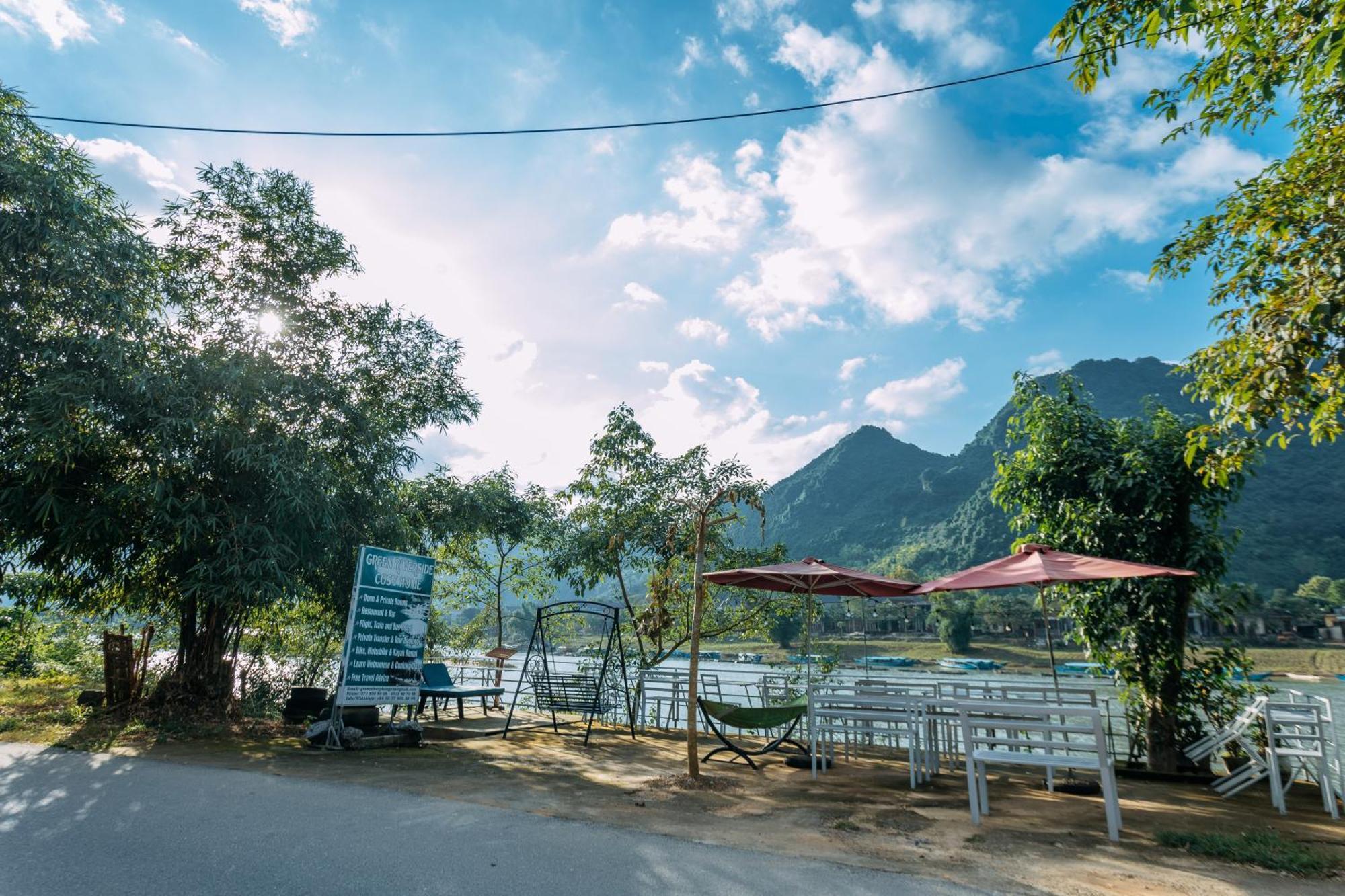 Green Riverside Cosy Home Phong Nha Eksteriør bilde