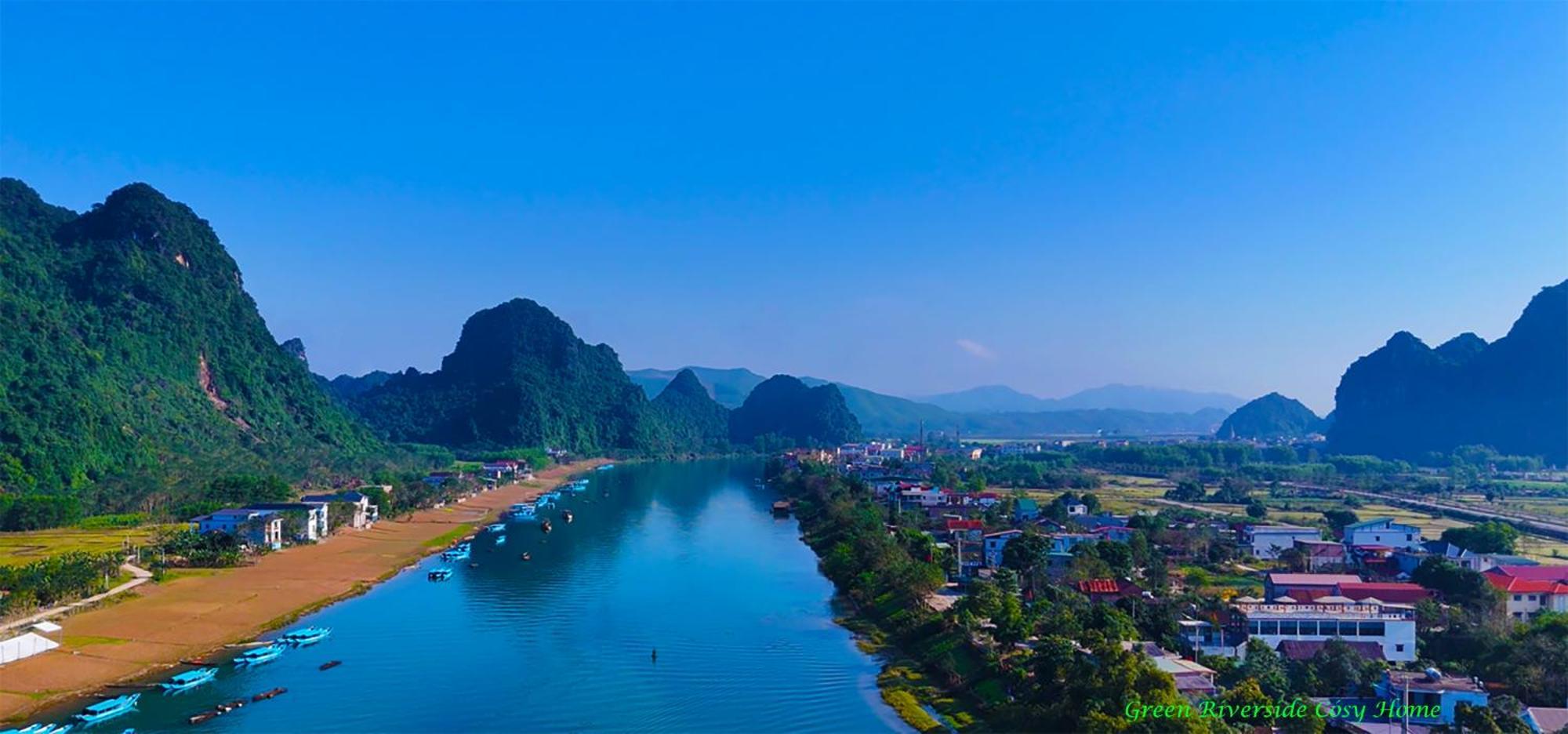 Green Riverside Cosy Home Phong Nha Eksteriør bilde